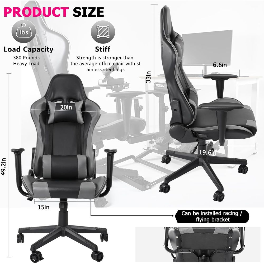 High-Back Reclining Gaming Cha - огляд і ціна Gaming Chair