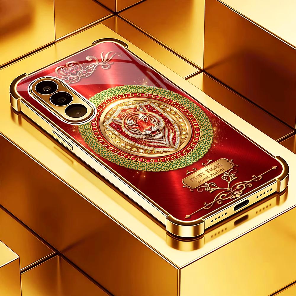 Tiger Head Classic Red Pattern - огляд і ціна Pc Case Tempered Glass