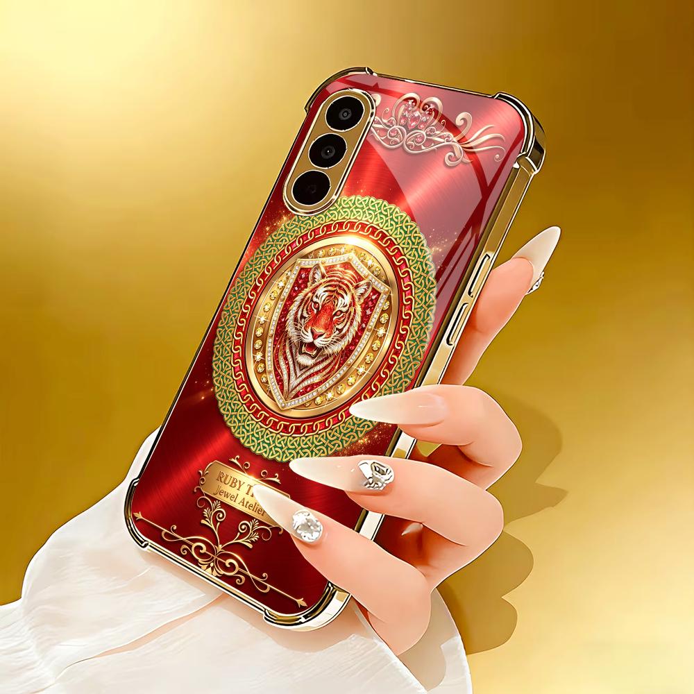 Tiger Head Classic Red Pattern - огляд і ціна Pc Case Tempered Glass