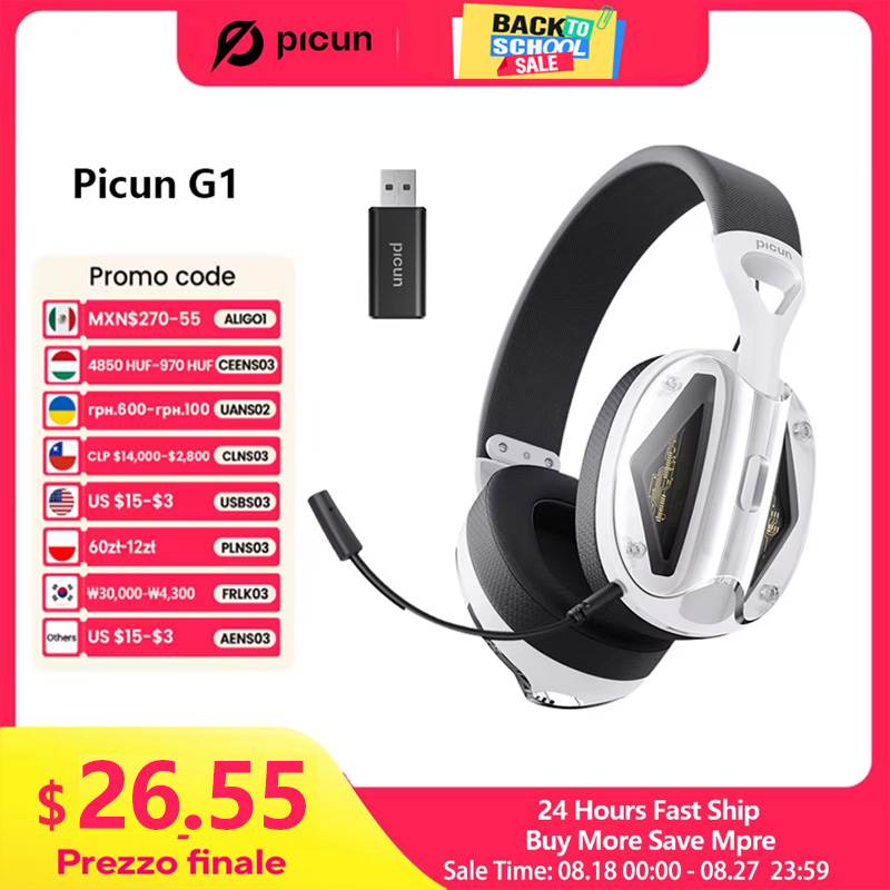Picun G1 2.4GHz Gaming Wireles - огляд і ціна Pc Gaming X3D