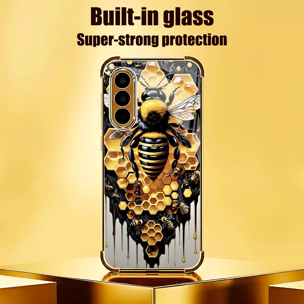 Golden Bee Honeycomb Tempered  - огляд і ціна Pc Case Tempered Glass