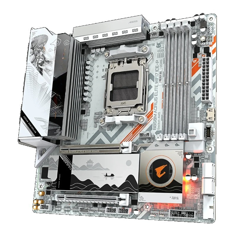 B850M AORUS ELITE WIFI7 ICE-P  - огляд і ціна Pc Gaming X3D