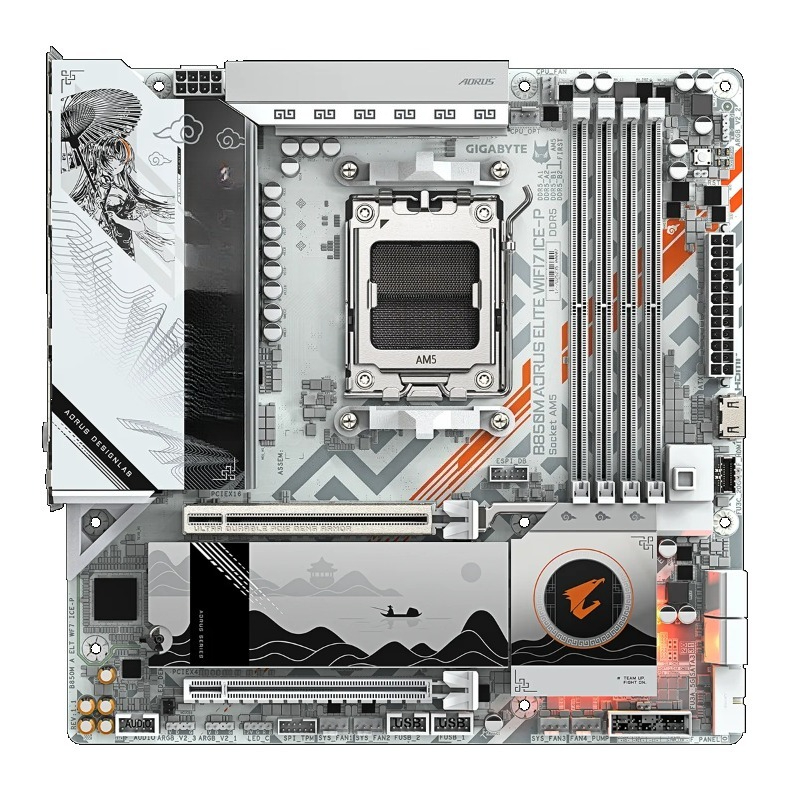 B850M AORUS ELITE WIFI7 ICE-P  - огляд і ціна Pc Gaming X3D