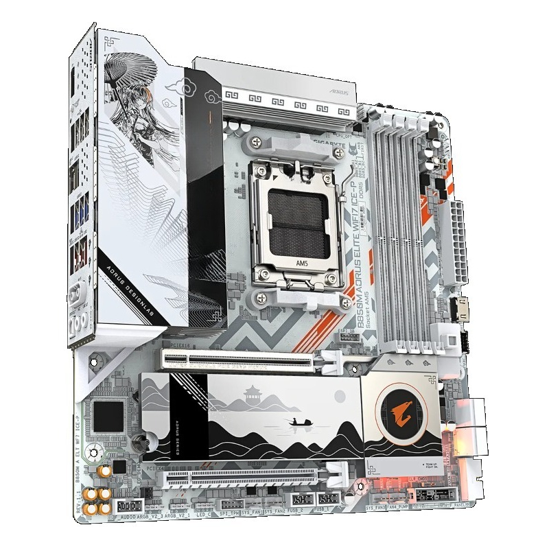 B850M AORUS ELITE WIFI7 ICE-P  - огляд і ціна Pc Gaming X3D