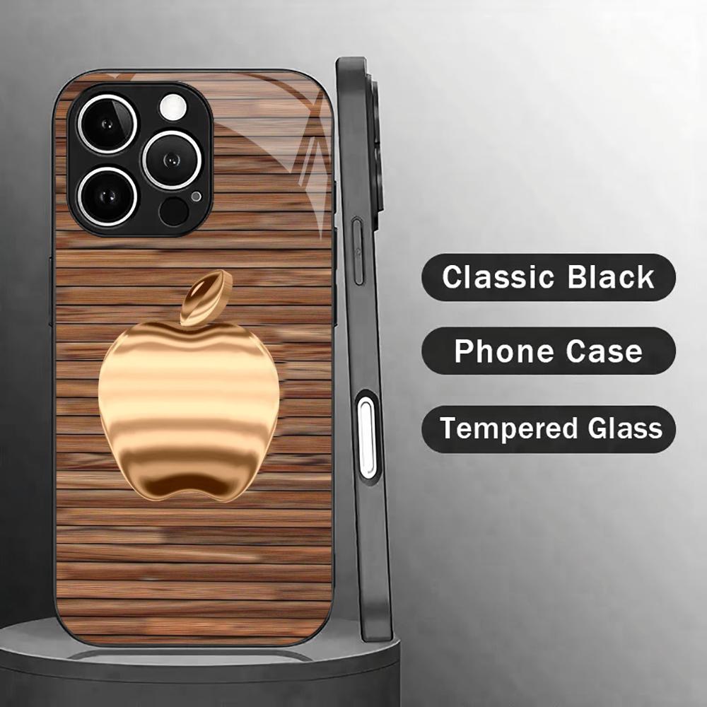 Creative wood grain gold Tempe - огляд і ціна Pc Case Tempered Glass