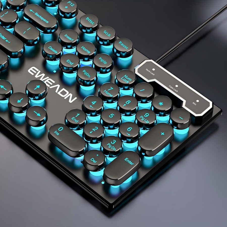 EWEADN Typewriter Gaming Keybo - огляд і ціна Pc Gaming Keyboards