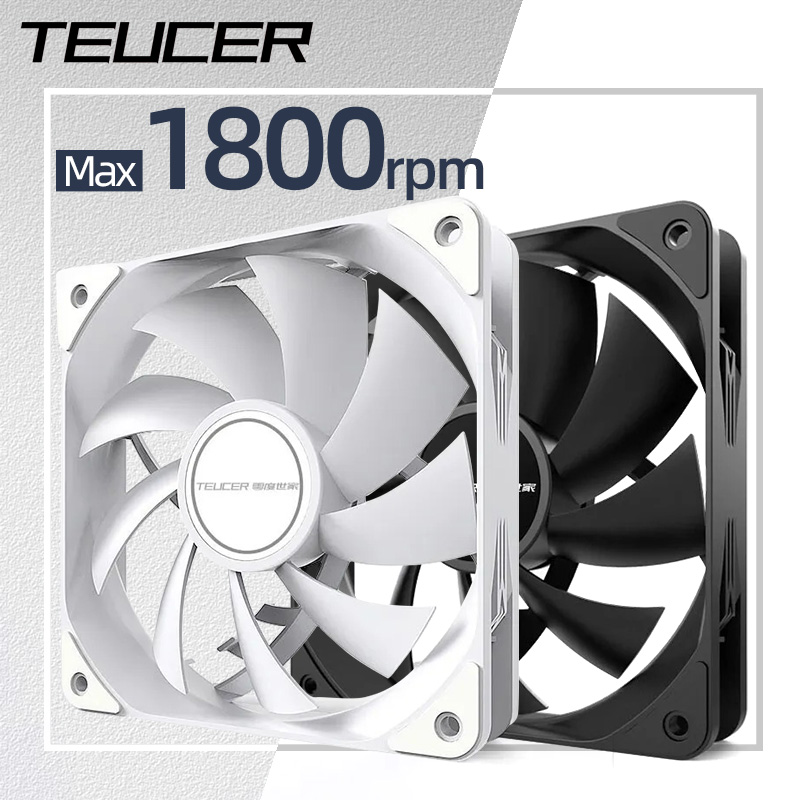 Teucer 12cm Chassis Fan PWM Co - огляд і ціна Pc Water Cooling
