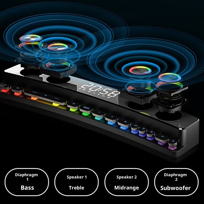 Bluetooth Gaming Speaker Wirel - огляд і ціна Pc Gaming X3D