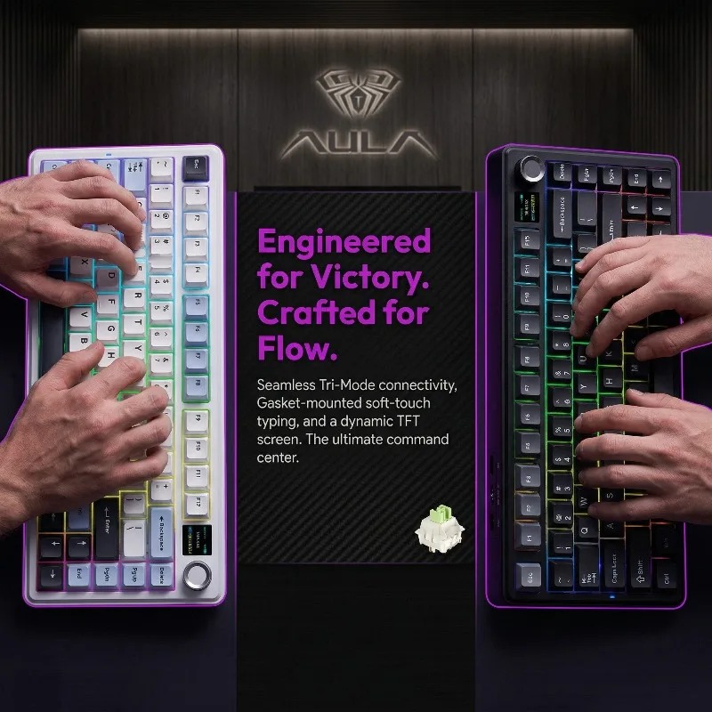 AULA F75 Max Mechanical Keyboa - огляд і ціна Pc Gaming Keyboards