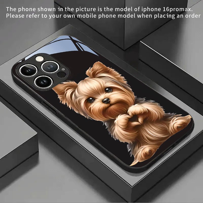 Heartbeat Yorkshire Terrier pa - огляд і ціна Pc Case Tempered Glass