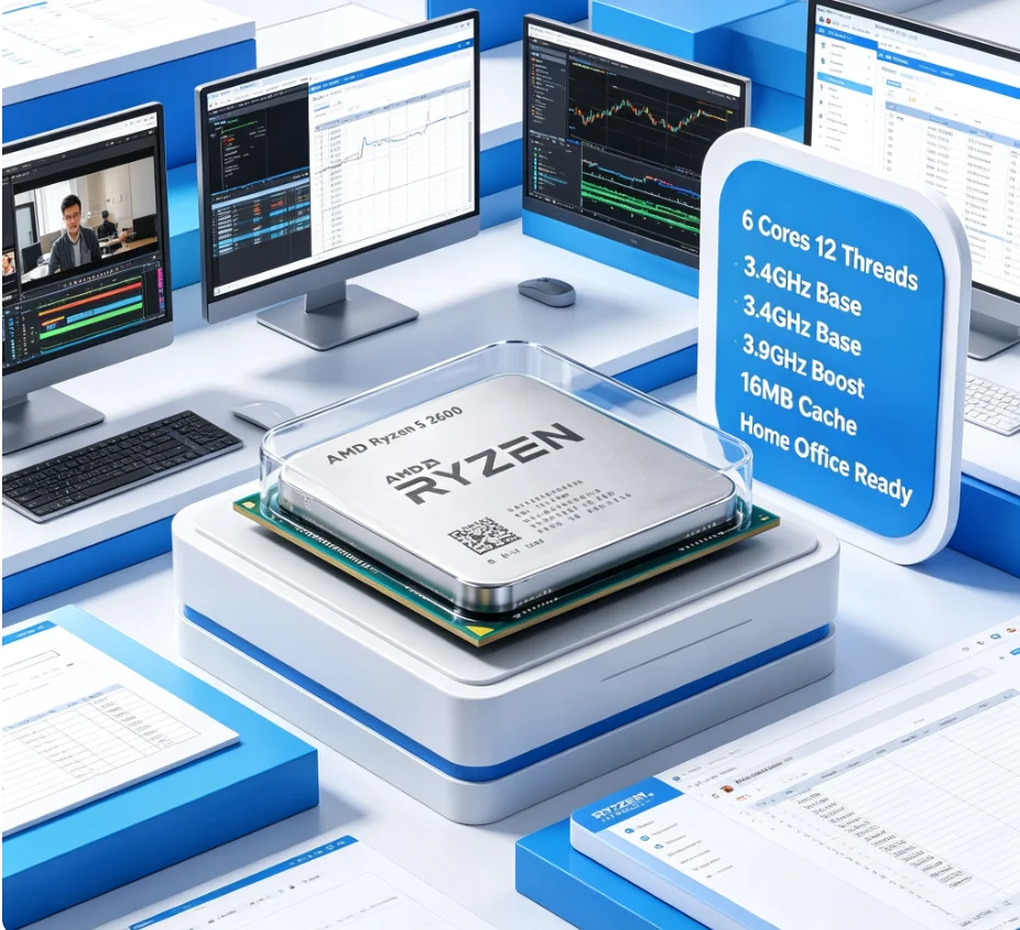 AMD Ryzen 5 2600 Entry Level D - огляд і ціна Pc Gaming Entry Level