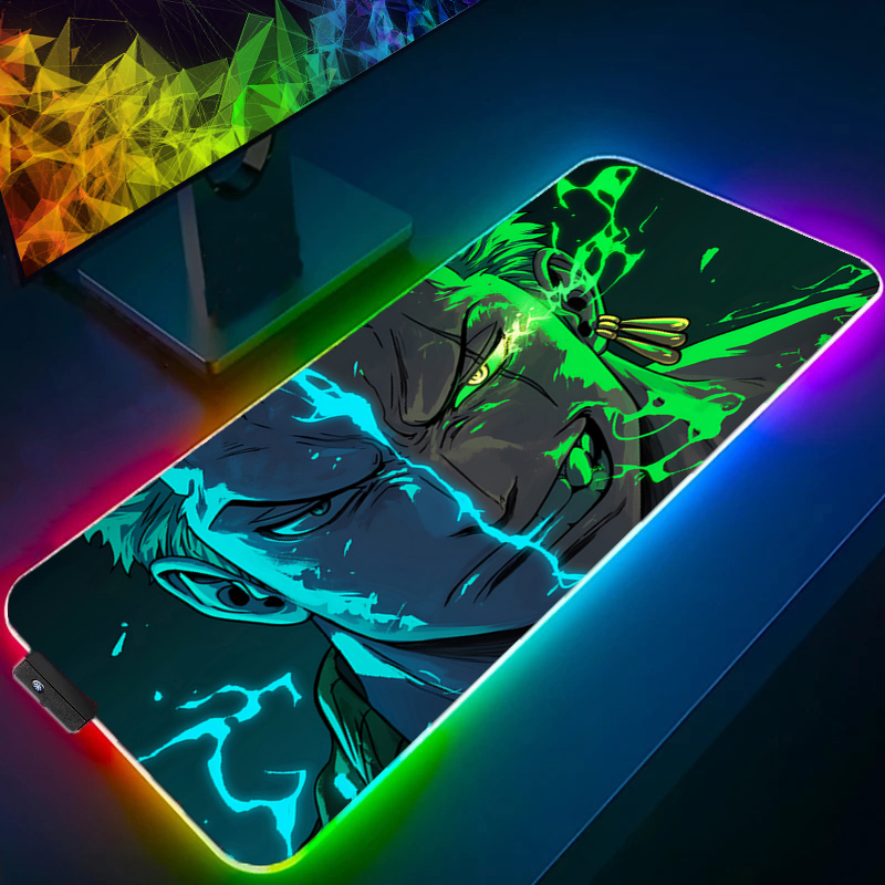 ONE PIECE Zoro Mouse Pad RGB G - огляд і ціна Pc Gaming Keyboards