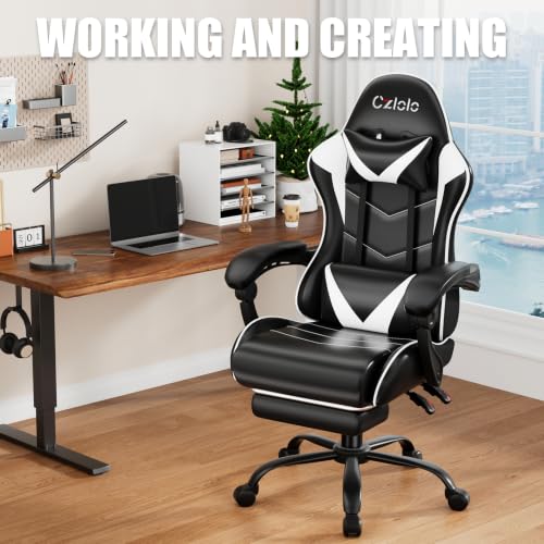 Gaming Chair with Footrest Rac - огляд і ціна Gaming Chair