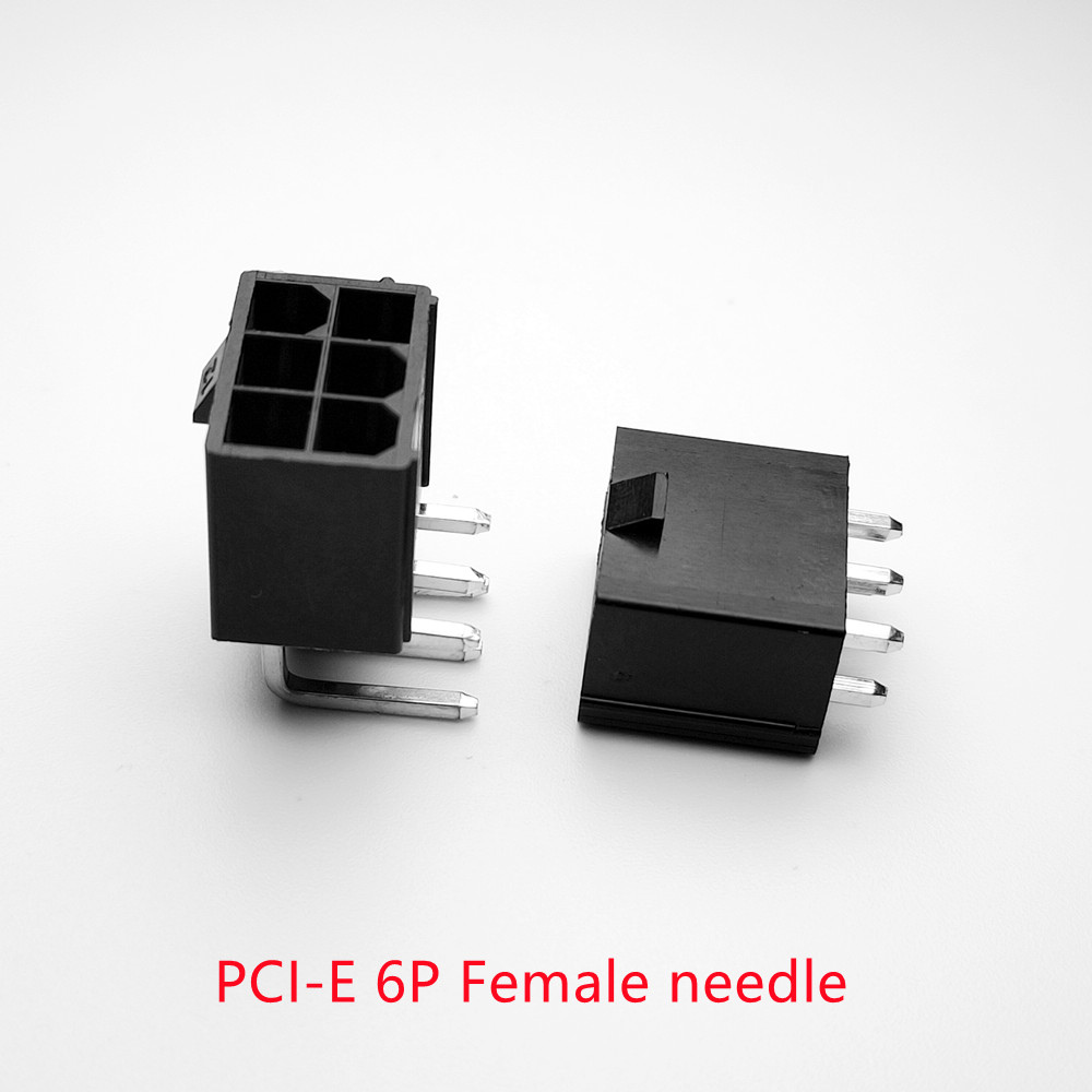 30PCS/1LOT 4.2mm Black 6P Fema - огляд і ціна Atx Power Supply