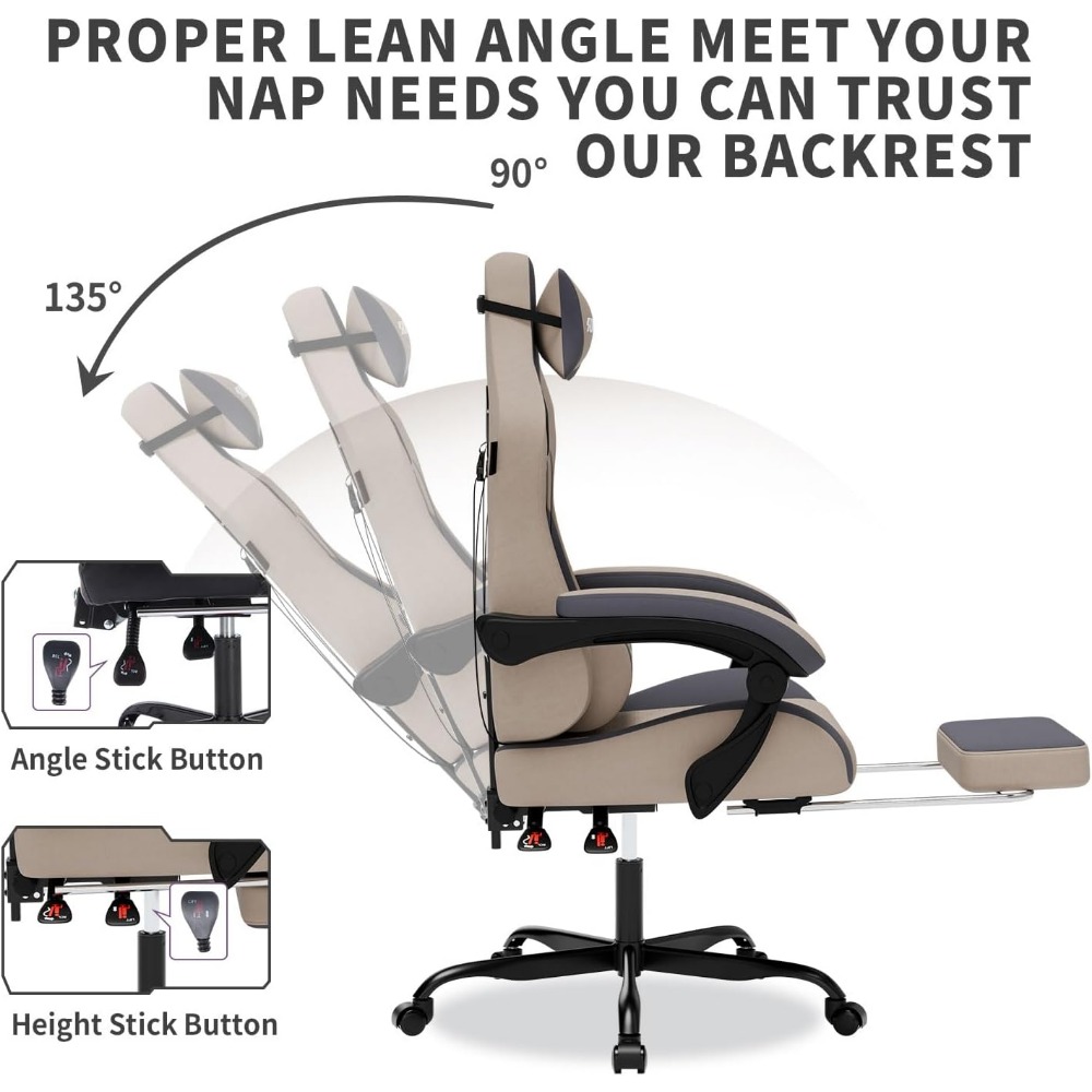 Ergonomic Gaming Chair with Ma - огляд і ціна Gaming Chair