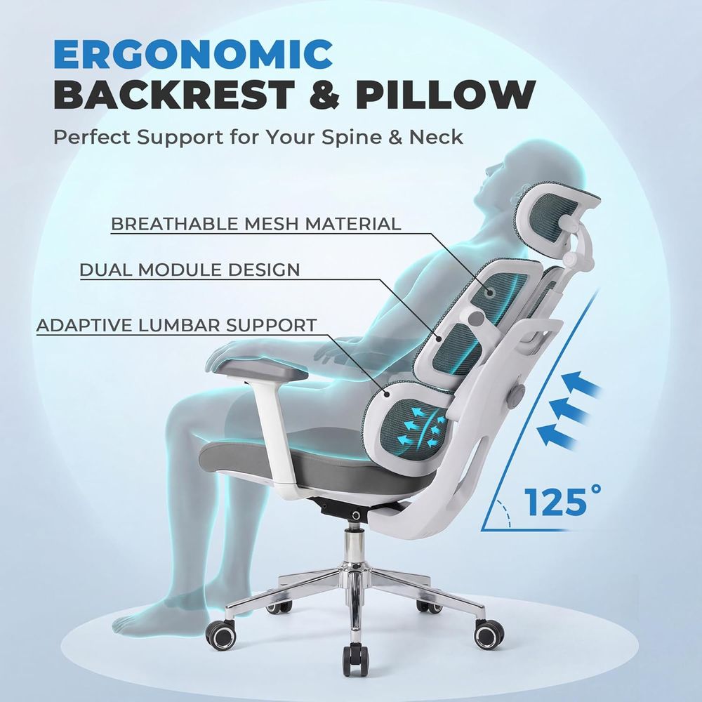 Ergonomic High-Capacity Mesh O - огляд і ціна Gaming Chair