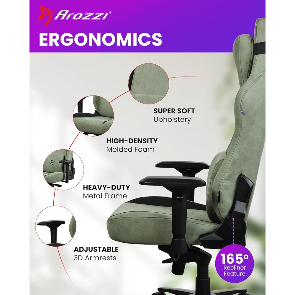 Large Ergonomic Gaming Chair w - огляд і ціна Gaming Chair