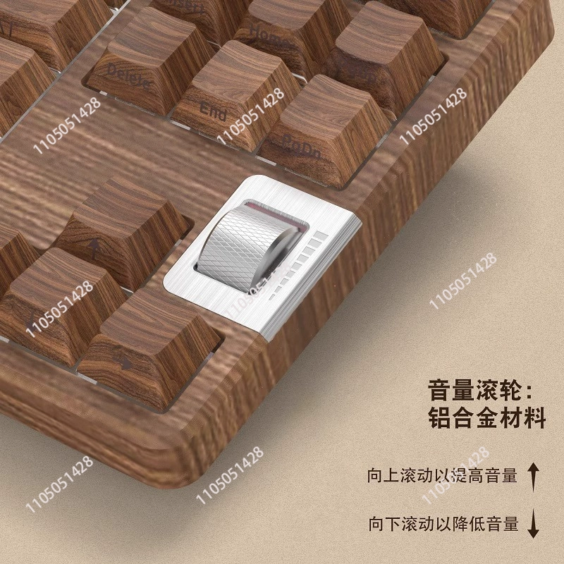 F87 Walnut 75% Wired Gaming Me - огляд і ціна Pc Gaming Keyboards