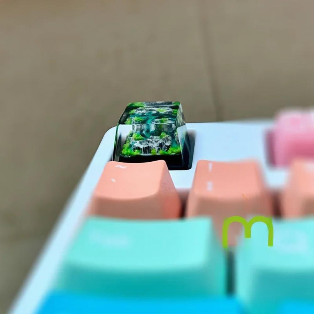 Mountain and Sea Keycaps Artis - огляд і ціна Pc Gaming Aesthetic