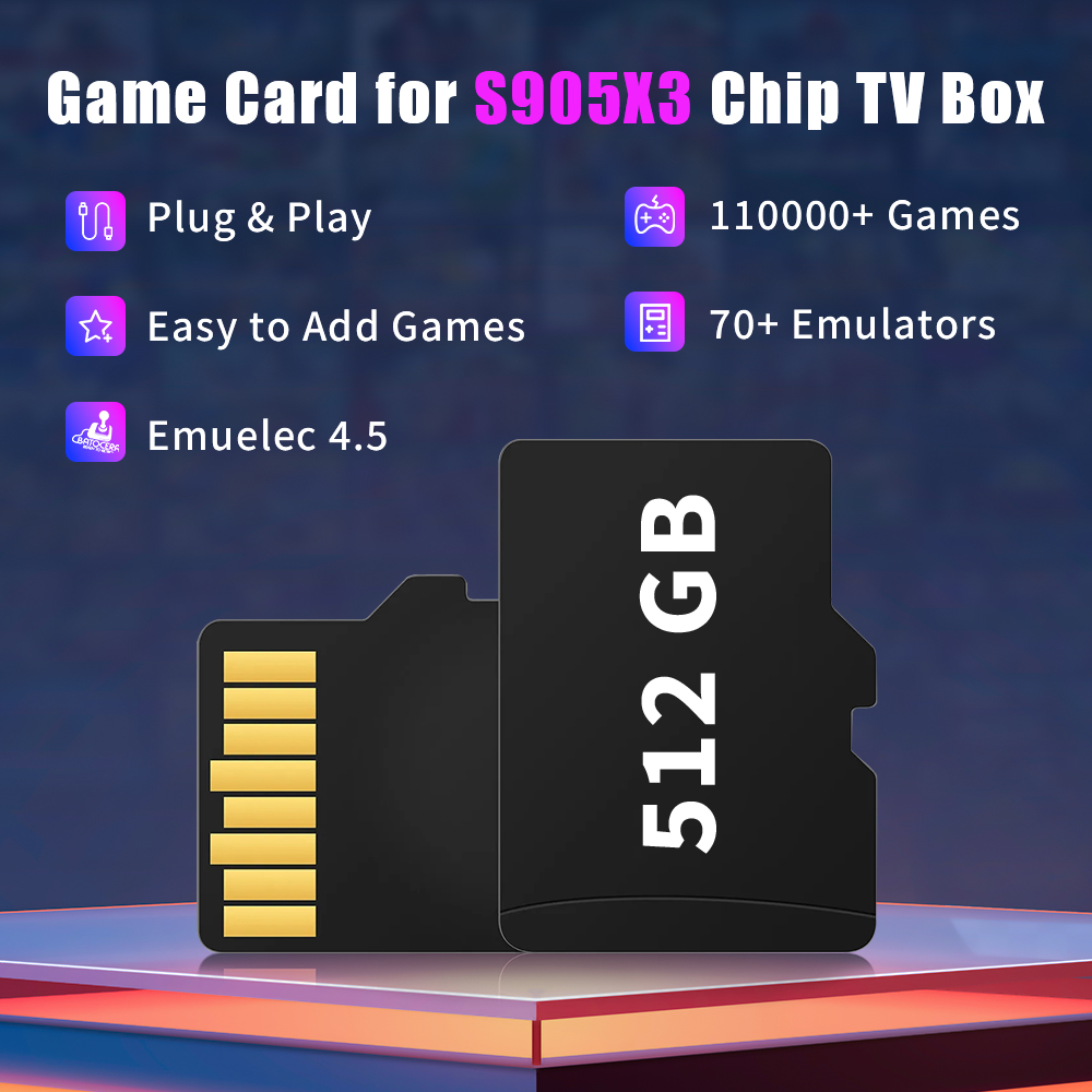 Game TF Card for S905X3 Chip T - огляд і ціна Pc Gaming Emulator