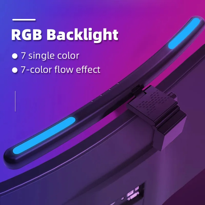Curved LED Monitor Light Bar U - огляд і ціна Pc Gaming Aesthetic