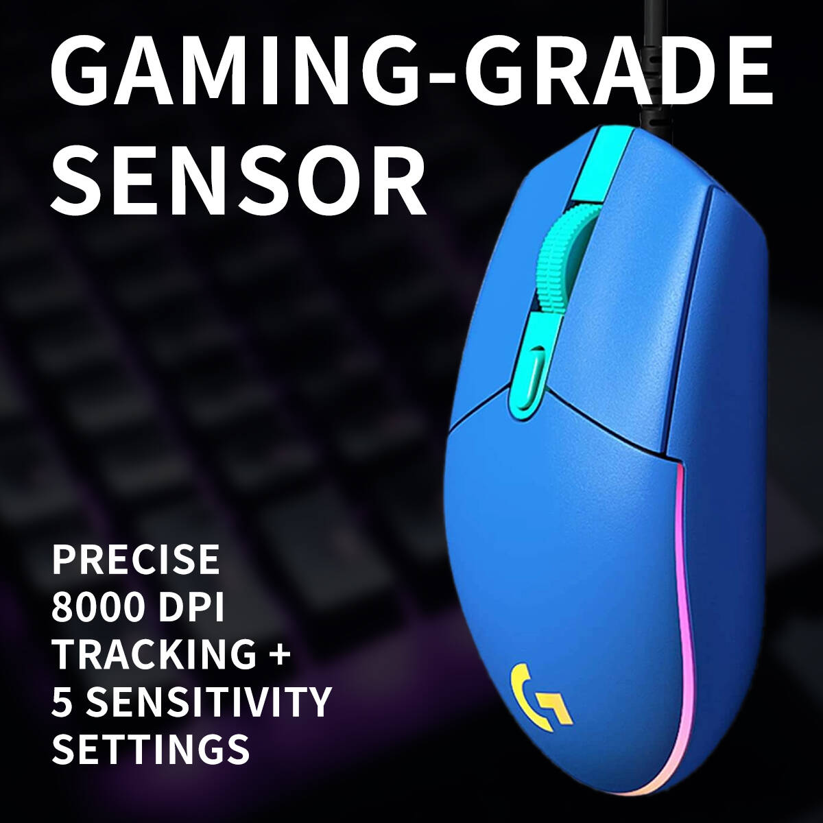 Logitech G203 Wired Gaming Mou - огляд і ціна Pc Gaming Entry Level