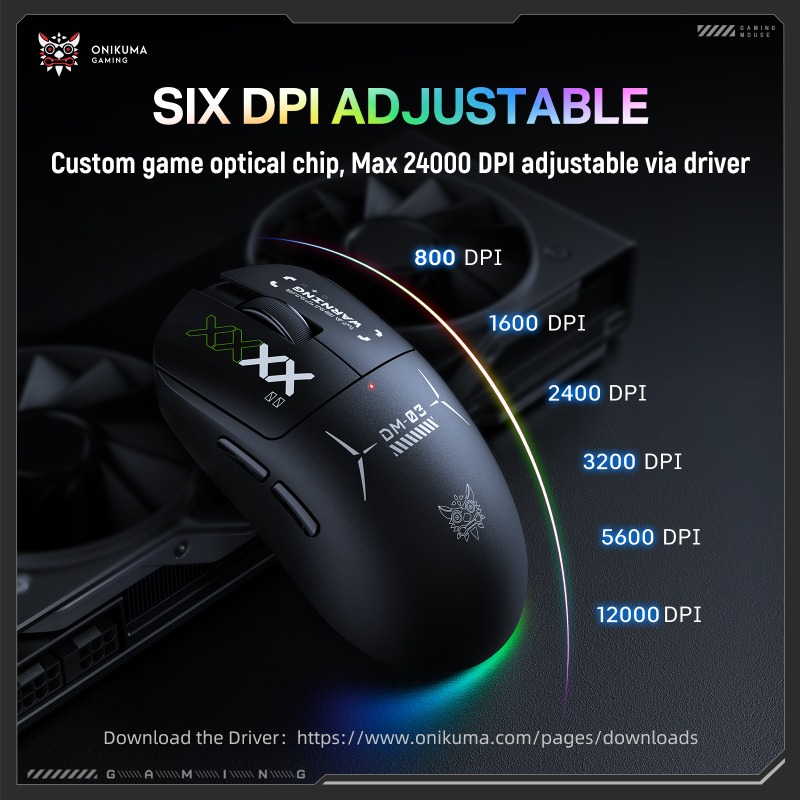 ONIKUMA DM03 Wireless Gaming M - огляд і ціна Pc Gaming X3D